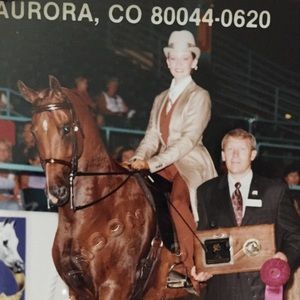 Saddleseat riding suit habit custom made